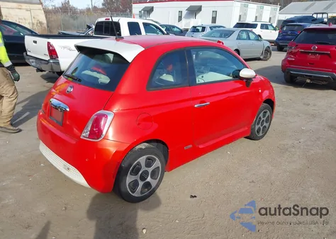 2015 Fiat 500E Battery Electric from USA, damaged, VIN 3C3CFFGE0FT549679